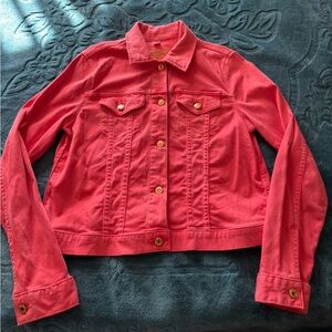 Michael Kors Pink Denim Jacket